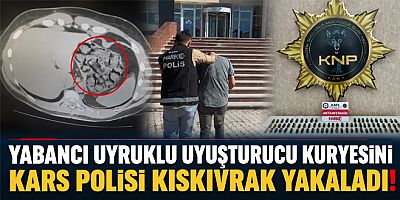 Yabancı Uyruklu Uyuşturucu Kuryesi Kars'ta Yakalandı