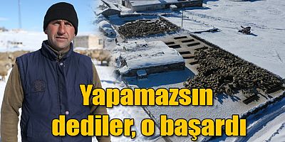 “Yapamazsın” dediler, o başardı Kars’ta 100 koyunluk destek 700 başlık örnek işletmeye dönüştü