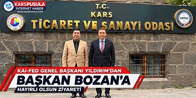Yıldırım’dan Başkan Bozan’a Hayırlı Olsun Ziyareti
