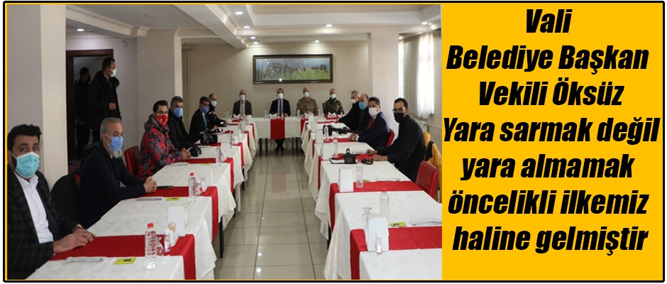 Yara sarmak değil, yara almamak önceliğimiz