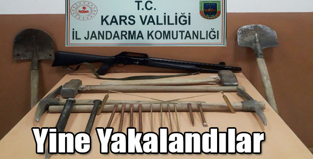YİNE YAKALANDILAR
