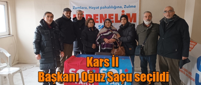 Kars İl Başkanı Oğuz Saçu seçildi