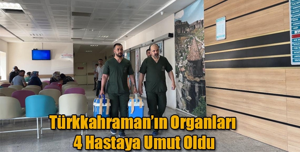 Kars'ta Türkkahraman'ın Organları 4 Hastaya Umut Oldu