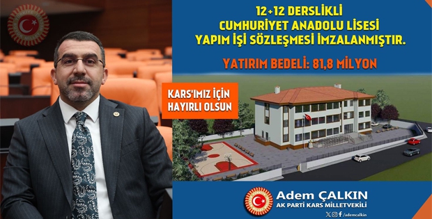 Milletvekili Çalkın, 12+12 Bedeli 81,8 Milyon 