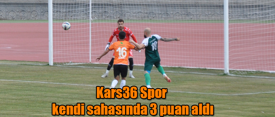 Kars 36 Spor: Kopuzlar Vakfı Veliköysporu 2-0 yendi