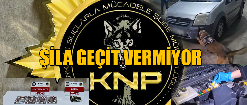 Kars Narkotik Köpeği Şila Geçit Vermiyor