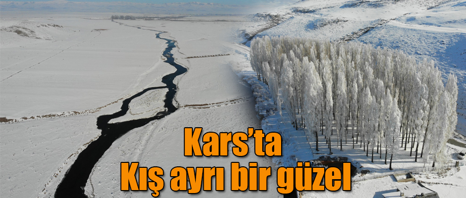 Kars'ta Kış Bir Başka Güzel