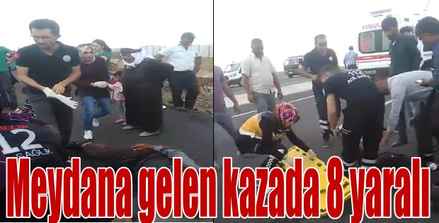 Diyaliz Hastalarını taşıyan araç kaza yaptı ortalık savaş alanına döndü