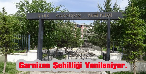 Şehit Mezarları Yenileniyor.